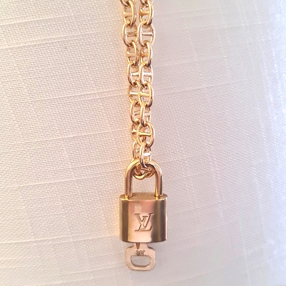 Louis Vuitton Accessories Authentic Louis Vuitton Padlock And Key